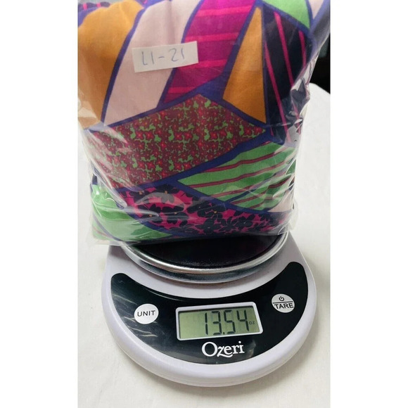 LOGO Lori Goldstein 2X Tunic Multicolor Multi-pattern Womens Rayon Casual Comfy - Picture 9 of 9